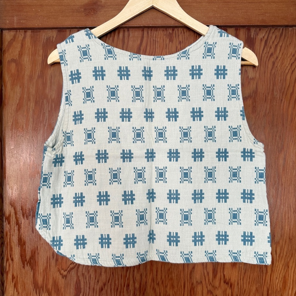 Ace & Jig Denim Mosaic top - Picture 2 of 4
